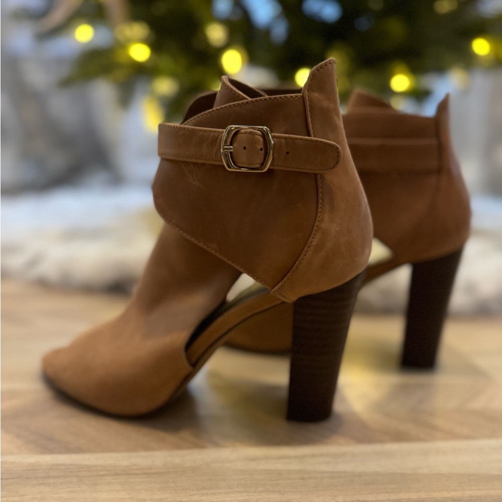 Vince Camuto Peep Toe Booties
